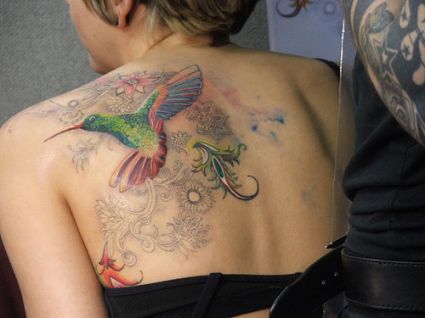 Hummingbird Tattoo Art